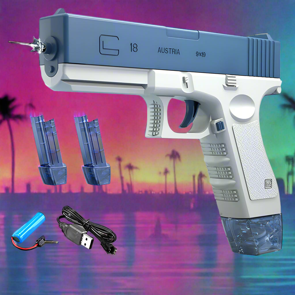 M416 Electric Water Gun Toy – Full-Auto Summer Splash Blaster for All Ages! - FitZone360