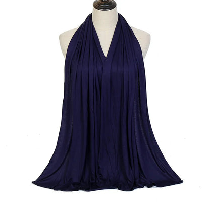 🌙 Soft Modal Cotton Jersey Hijab Scarf – 170x60cm