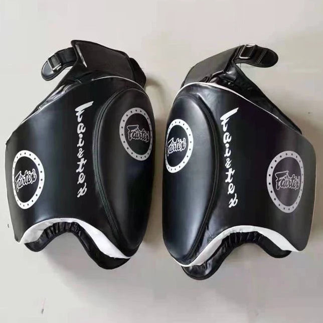 Muay Thai Thigh-Strap Low Kick Pad (Perfect for Coaches) - FitZone360