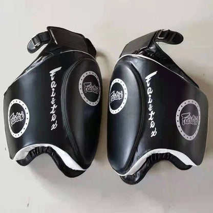 Muay Thai Thigh-Strap Low Kick Pad (Perfect for Coaches) - FitZone360