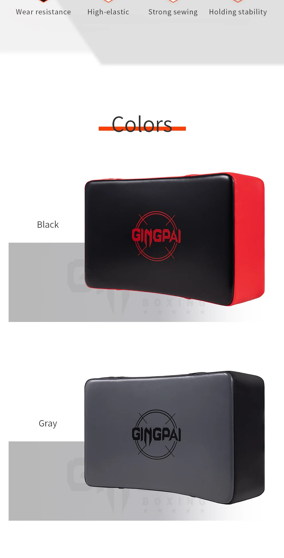 Heavy-Duty Kickboxing & Martial Arts Strike Shield | Kicking Pad for Training - FitZone360