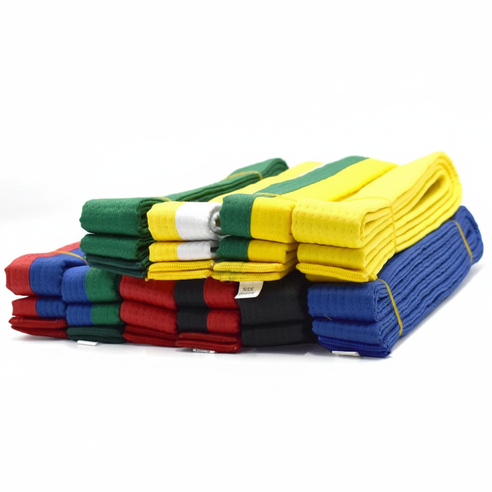 Martial Arts Uniform Grading Belts | Karate Tae-Kwon-Do Judo BJJ - FitZone360