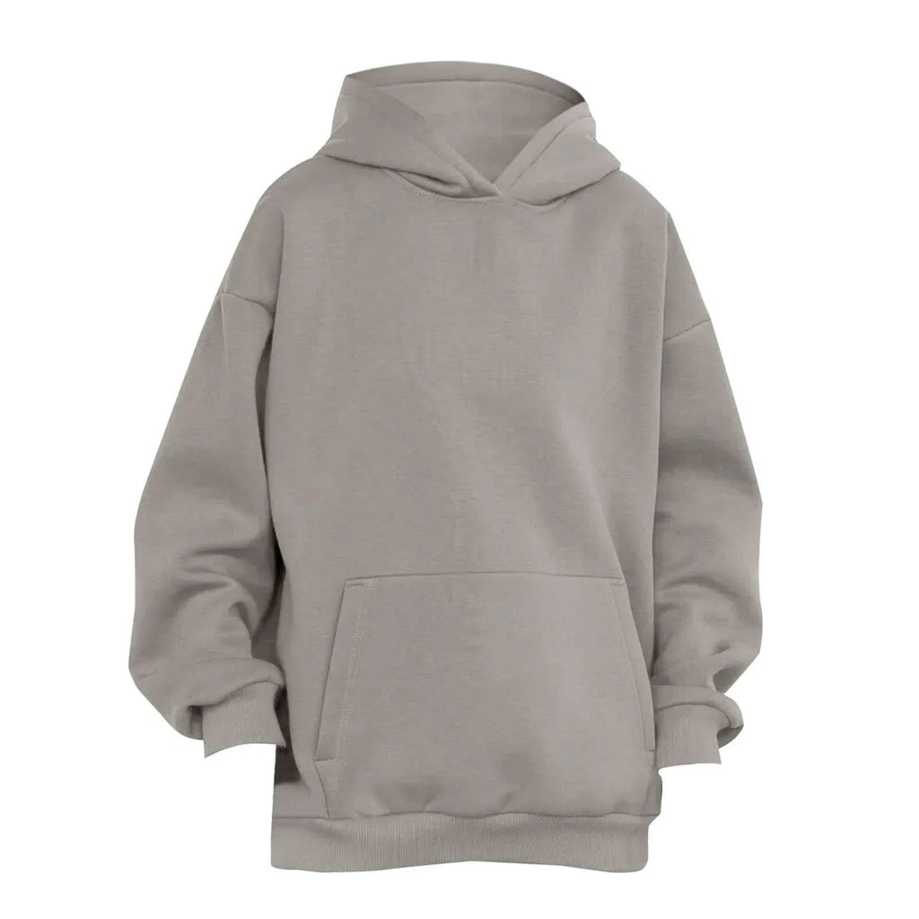 Trendy Solid Color Sports Hoodies | Fleece Sweatshirts for Men & Women | Couple Pullover for Spring & Autumn - FitZone360