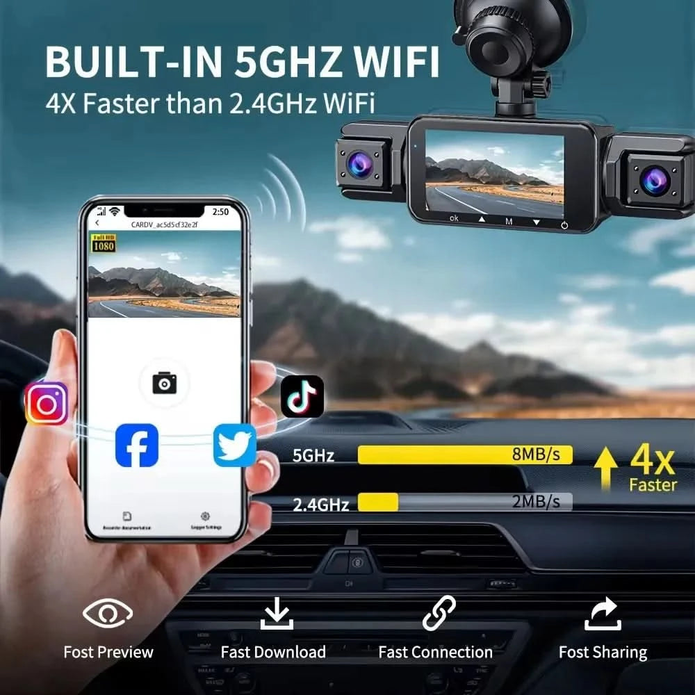 Ultra HD Smart Dash Cam | Your Ultimate Driving Companion - FitZone360