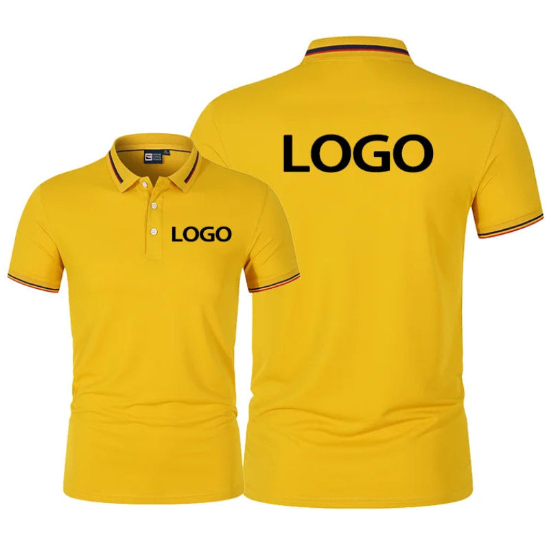 Custom Logo Polo Shirt – Personalized Business, Staff & Team Sports and Fashion wear.