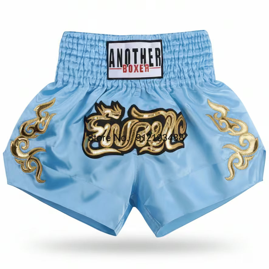 Another Boxer Red Muay Thai Shorts | Thai Boxing Training Shorts