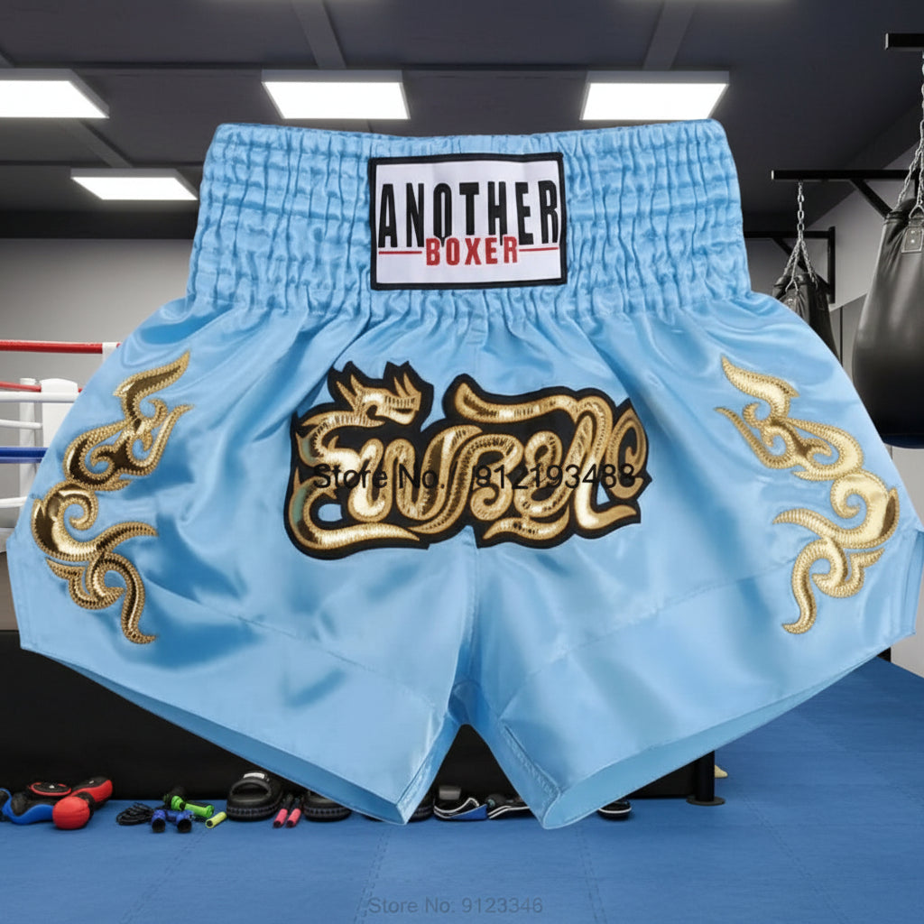 🥊 Premium Muay Thai Boxing Shorts | Lightweight, Durable & Fighter-Approved 🔥 - FitZone360