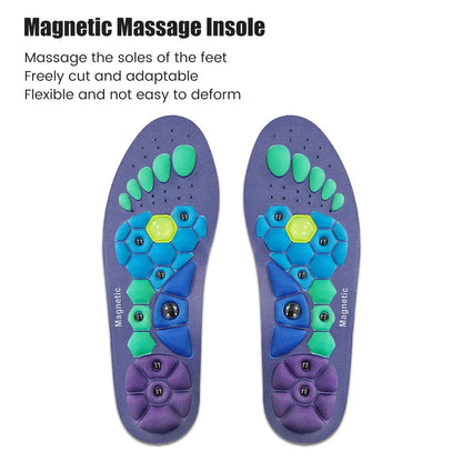 Magnetic Acupressure Insoles | Orthopedic Foot Massage Inserts for Men & Women - FitZone360