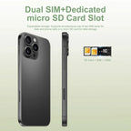 16 Pro Max 7.3" HD 5G Smartphone | Global Android 14 Mobile Phone with Dual SIM, 8000mAh Battery, Unlocked 4G/5G Cellphone - FitZone360