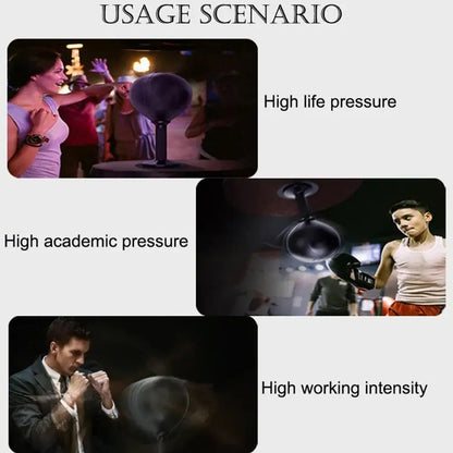 Desktop Boxing Speed Ball Punching Bag Stress Buster. - FitZone360