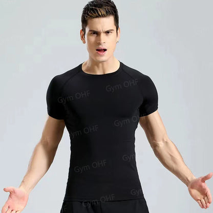 Lonsdale Men's Compression Gym Shirt – Quick-Dry Tight Fit for Fitness & Training - FitZone360