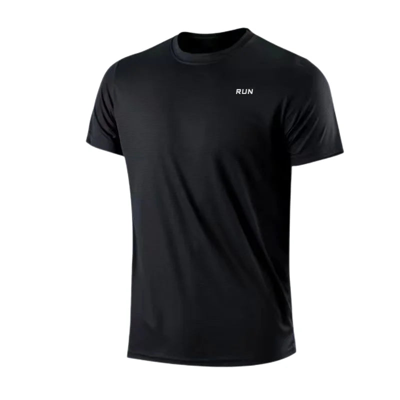 Men's Quick Dry Moisture-Wicking Gym T-Shirt – Lightweight Activewear Top - FitZone360