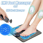 EMS Foot Massager | Feet Stimulation Pain / Swelling Relief - FitZone360