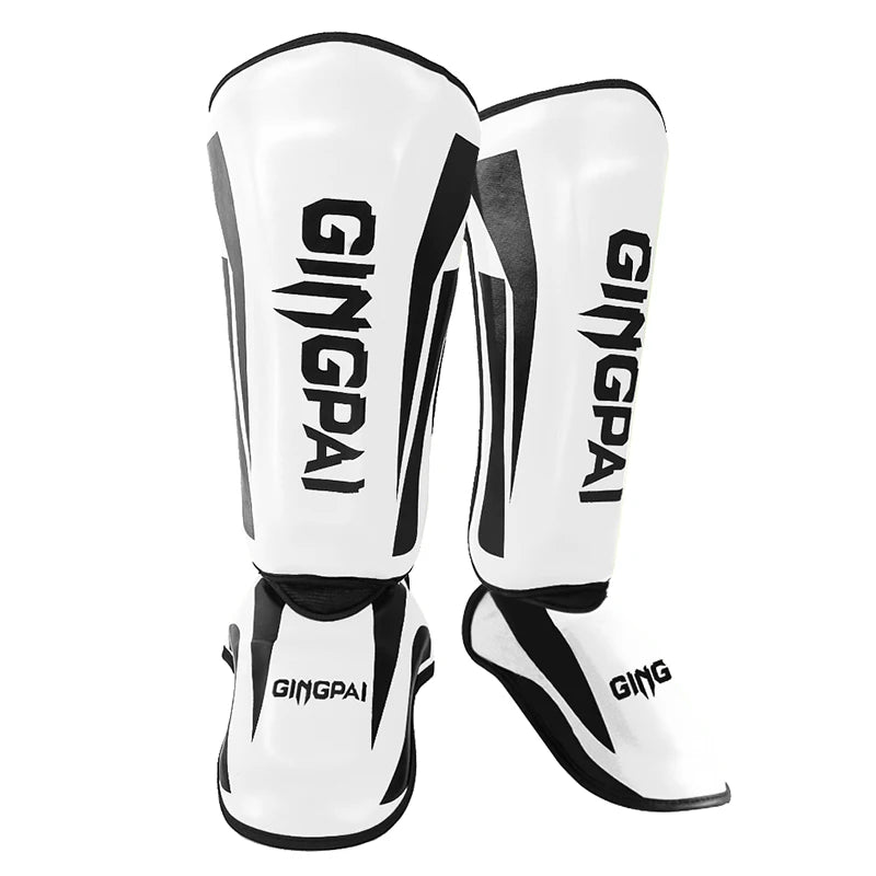 Muay Thai & Kickboxing Shin Guards – Martial Arts Protective Pads for Boxing, Sparring & Training - FitZone360