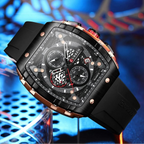 Top Brand Men's Watches | Luxury Square Quartz Wristwatch - FitZone360