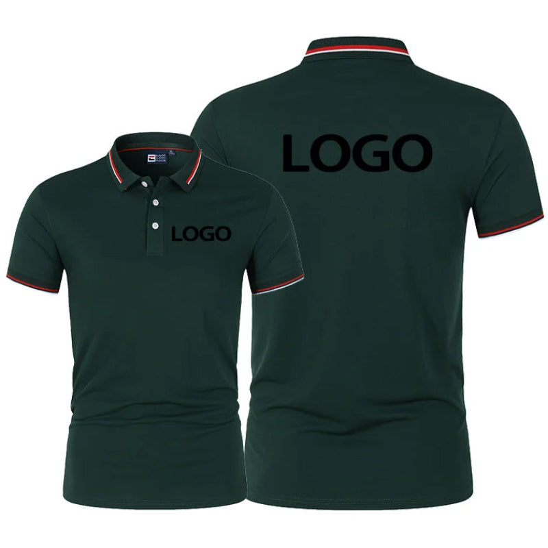 Custom Logo Polo Shirt – Personalized Business, Staff & Team Sports and Fashion wear.