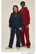 Fleece Hooded Sweatshirt | Unisex Oversized Winter Hoodie Pullover - FitZone360