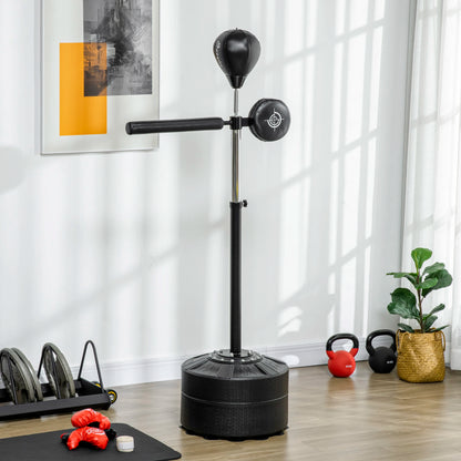 Freestanding Reflex Punch Ball | 360° Spinning Boxing Trainer for Home & Gym Workouts - FitZone360