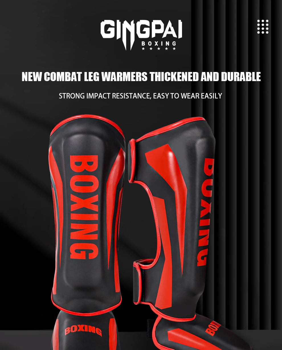🥊 Muay Thai & Kickboxing Shin Guards | Shin Pads for Sparring & Training - FitZone360