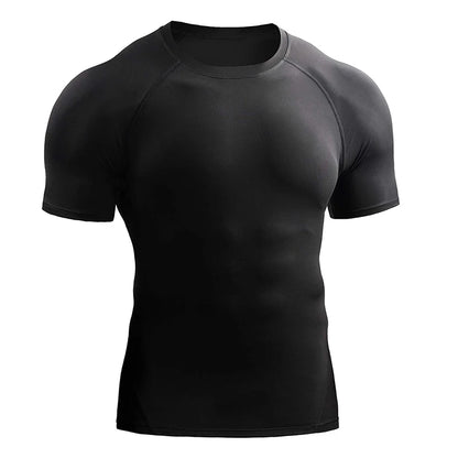 FlexCore Compression Tee: Elevate Your Workout Experience - FitZone360