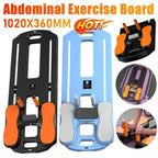 Multi-Functional Ab Board with Rollers & Push-Up Handles | Foldable Home Gym Pilates Machine - FitZone360