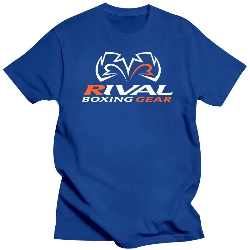Rival Boxing Style Men’s Training T-Shirt – Combat Sports Gym Tee