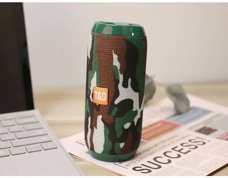 Portable Bluetooth Speaker | Waterproof Outdoor Subwoofer with FM & TF Support - FitZone360