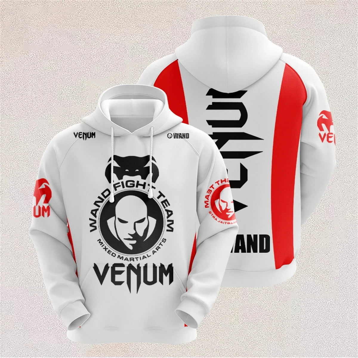 Venum Men's Combat Sports Hoodie – Boxing Muay Thai MMA Training Top