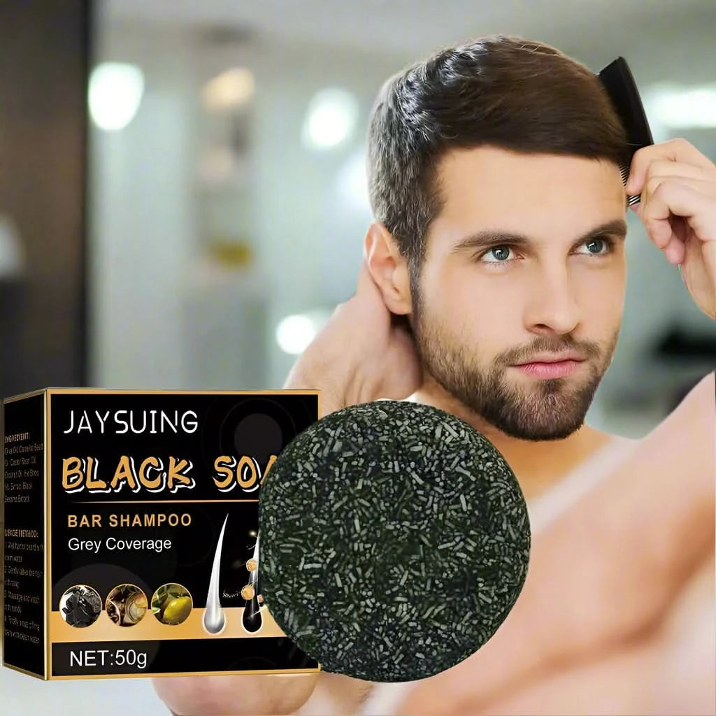 Hair Darkening Shampoo Bar 50g | Restore & Darken Hair - FitZone360