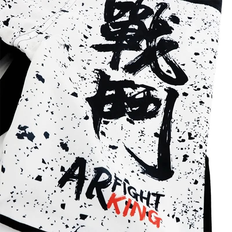 DOMINATE THE CAGE | Pro-Grade MMA Fight Shorts for Champions - FitZone360