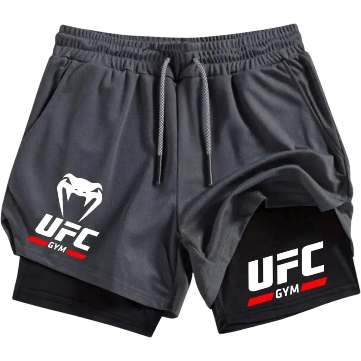 Venum UFC 2-Layer Compression Shorts | Fight-Ready Performance | FitZone360 - FitZone360