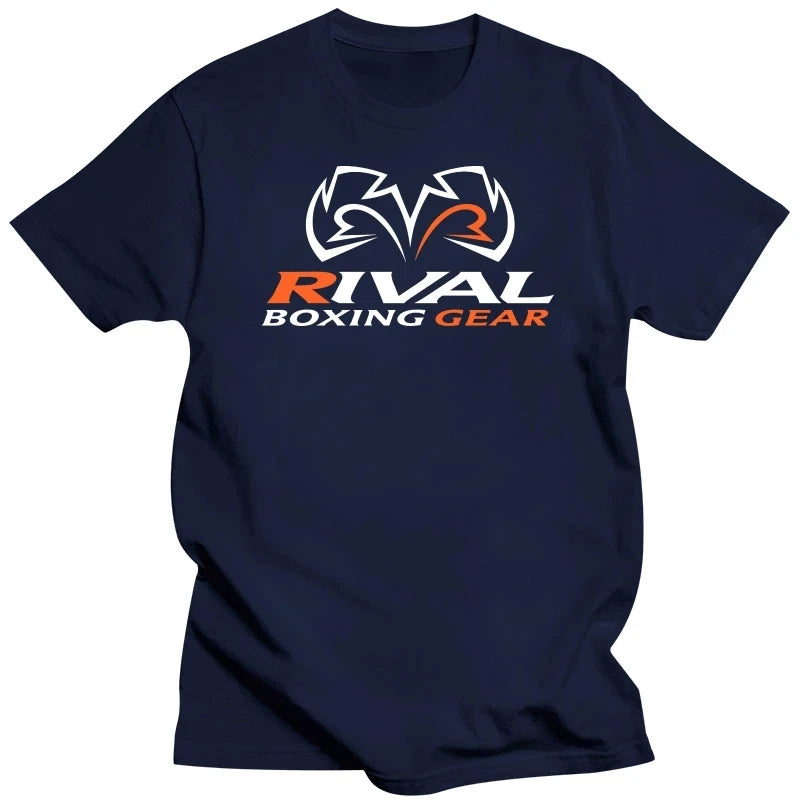 Rival Boxing Style Men’s Training T-Shirt – Combat Sports Gym Tee