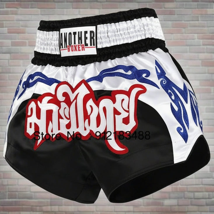 Premium Muay Thai Boxing Shorts | Lightweight, Durable & Fighter-Approved - FitZone360