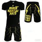 Unisex Muay Thai MMA Boxing Shorts & T-Shirt Set