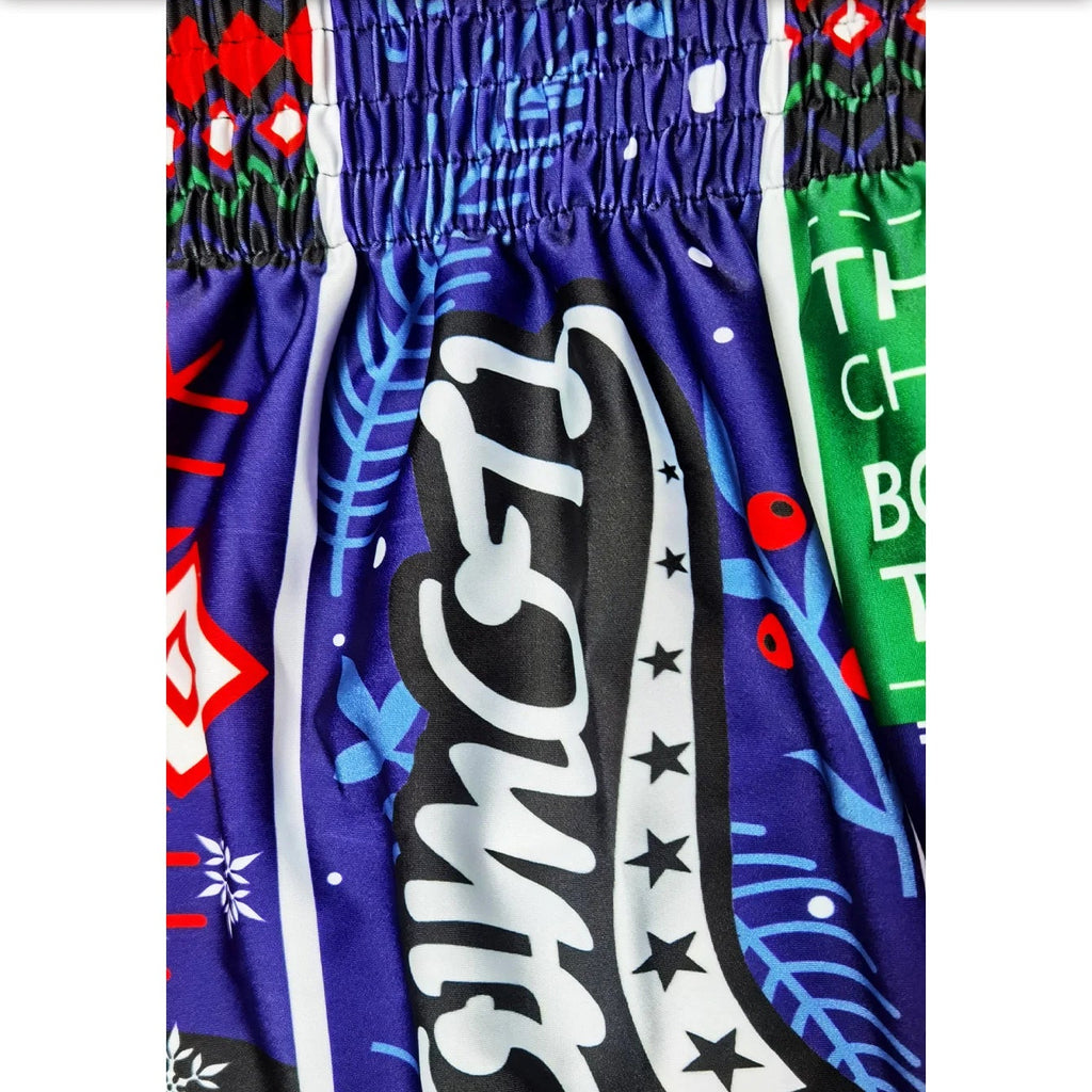 Christmas Style MMA Muay Thai Kickboxing Shorts