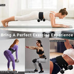 Hip Thrust Belt for Glute Workouts | Supports Dumbbells, Kettlebells & Plates | Home & Gym Fitness Accessory - FitZone360