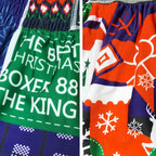 Christmas Style MMA Muay Thai Kickboxing Shorts
