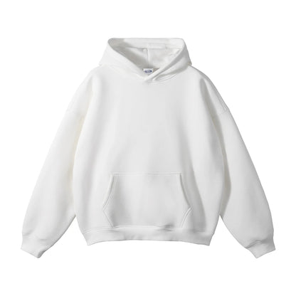 Fleece Hooded Sweatshirt | Unisex Oversized Winter Hoodie Pullover
