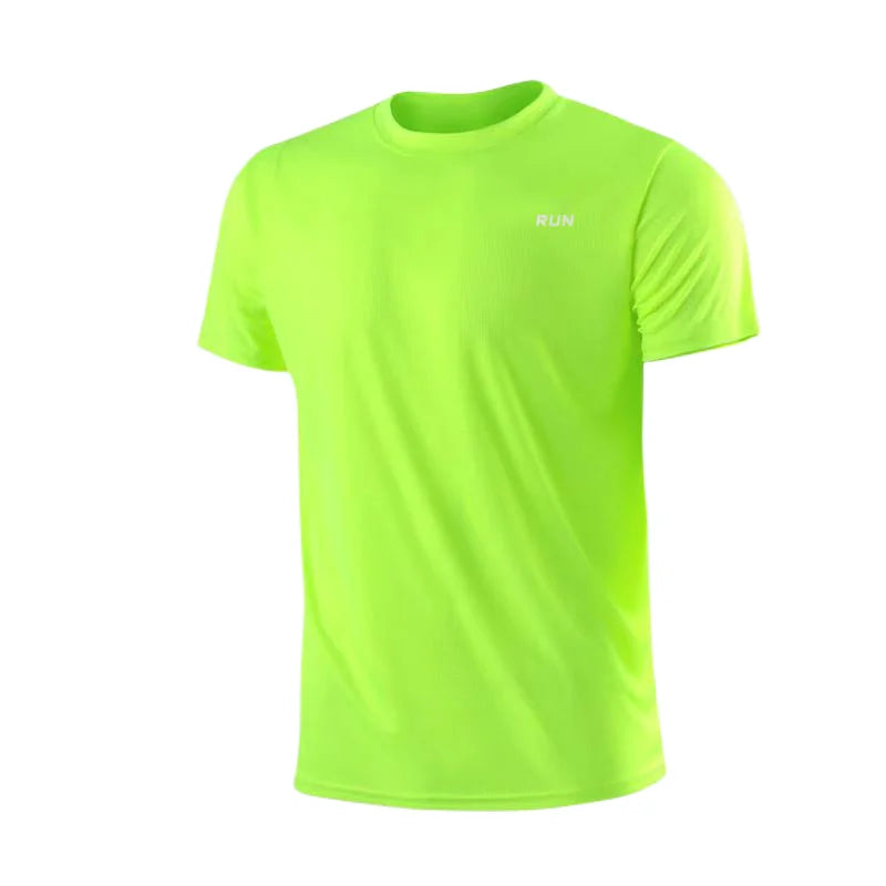 Men's Quick Dry Moisture-Wicking Gym T-Shirt – Lightweight Activewear Top - FitZone360
