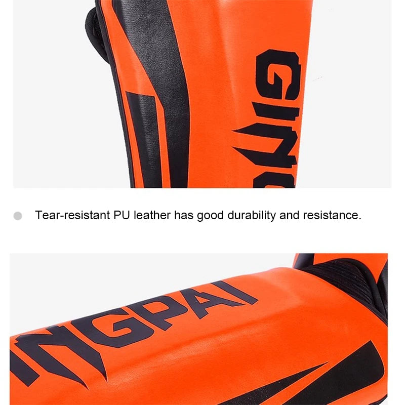 Muay Thai & Kickboxing Shin Guards – Martial Arts Protective Pads for Boxing, Sparring & Training - FitZone360