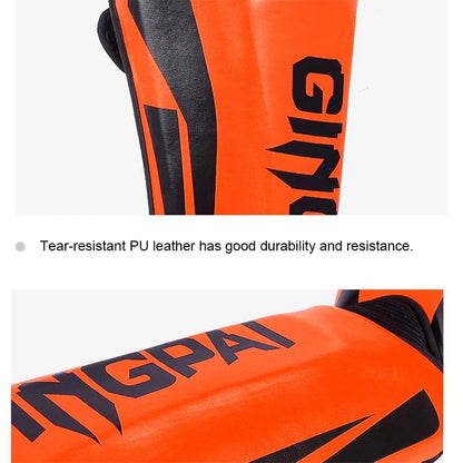 Muay Thai & Kickboxing Shin Guards – Martial Arts Protective Pads for Boxing, Sparring & Training - FitZone360