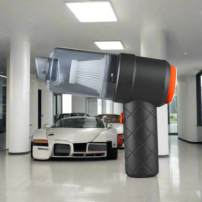 Wireless Car Vacuum Cleaner – 120W High Power, 1200mAh Cordless Handheld Auto Vacuum, Portable & Rechargeable - FitZone360