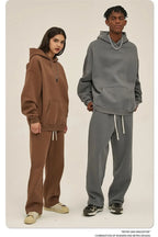 Fleece Hooded Sweatshirt | Unisex Oversized Winter Hoodie Pullover - FitZone360