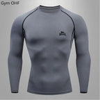 Lonsdale Men's Compression Gym Shirt – Quick-Dry Tight Fit for Fitness & Training - FitZone360