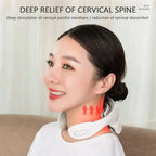 Electric Neck Massager with Magnetic Pulse Therapy - FitZone360