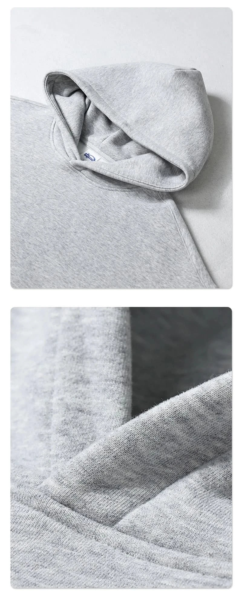 Fleece Hooded Sweatshirt | Unisex Oversized Winter Hoodie Pullover - FitZone360