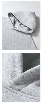 Fleece Hooded Sweatshirt | Unisex Oversized Winter Hoodie Pullover - FitZone360