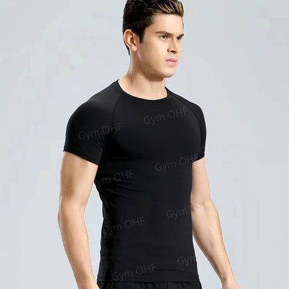 Lonsdale Men's Compression Gym Shirt – Quick-Dry Tight Fit for Fitness & Training - FitZone360