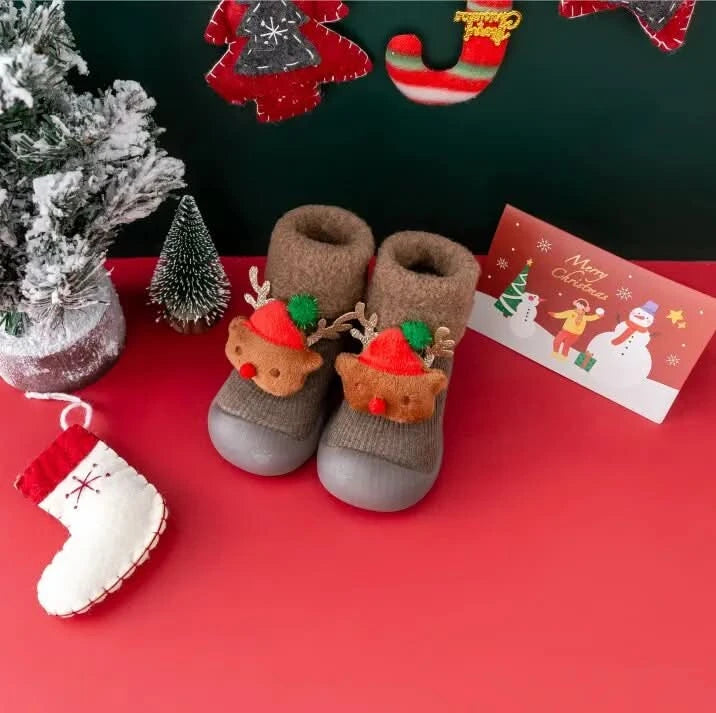 Toddler Toe Stump Protection Shoes featuring a non-slip soft bottom, - FitZone360