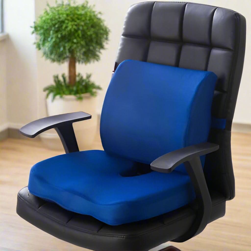 Health Care Memory Foam Seat Cushion | With Slow Rebound, - FitZone360